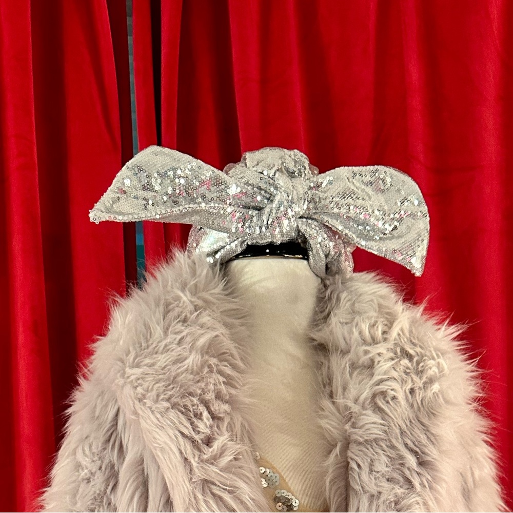 Glamourpuss sequin Kokin turban